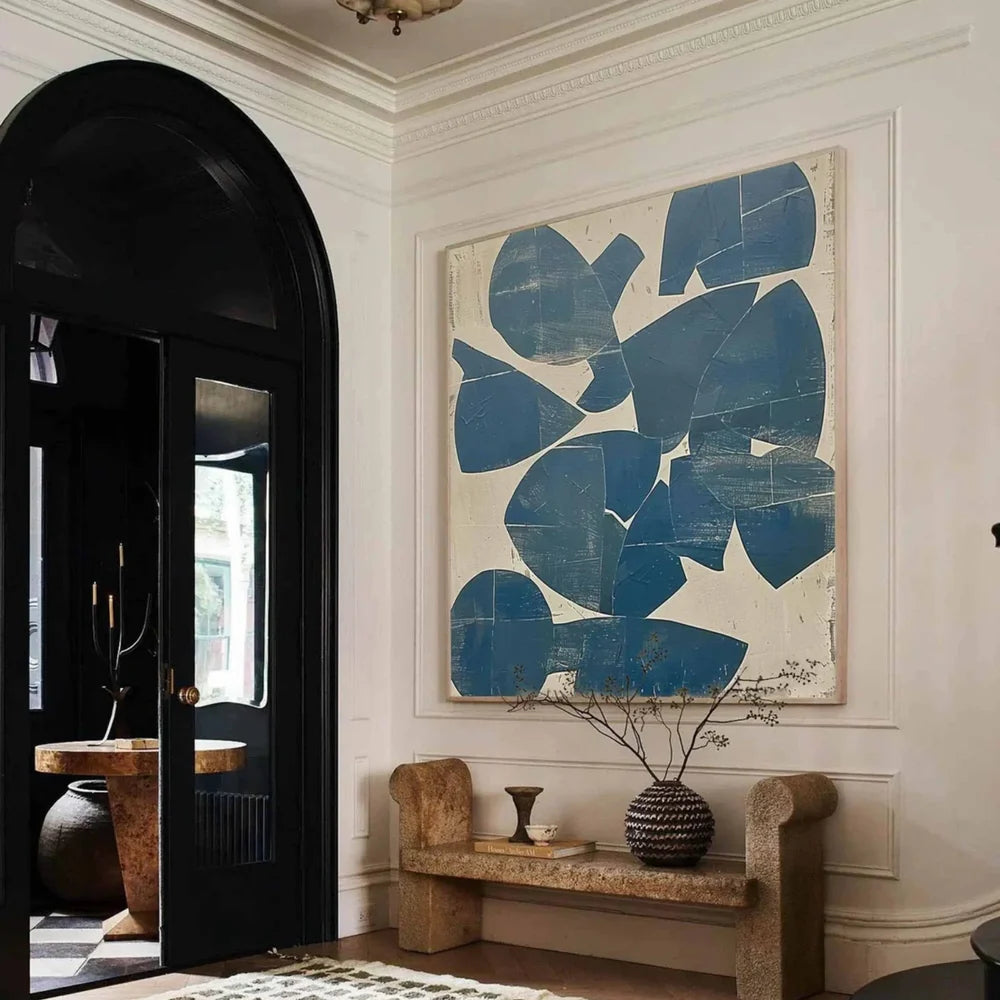 פוסטר אבסטרקטי - פיזור צורות