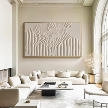 פוסטר מינימאלי - בז' וחום