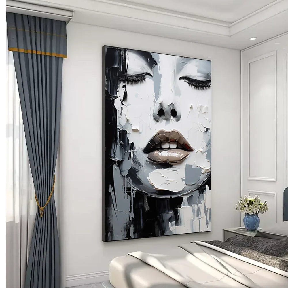 פוסטר וויזואלי - אישה