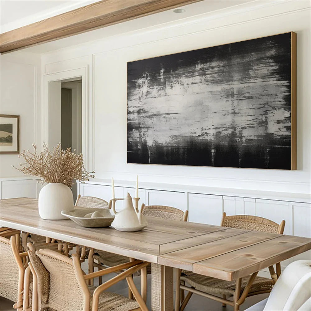 פוסטר מינימאלי - שחור לבן