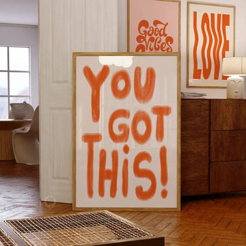 פוסטר מלל - "You Got This"