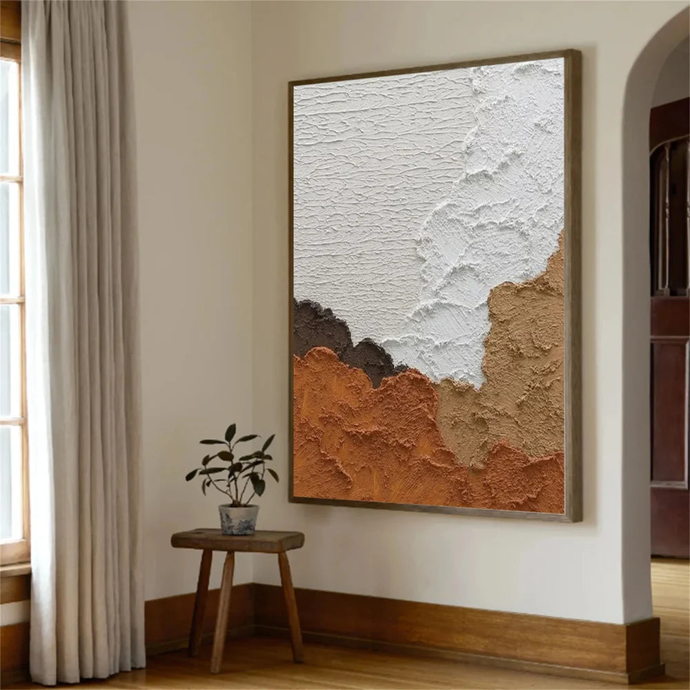 פוסטר אבסטרקטי - צבעים חמים