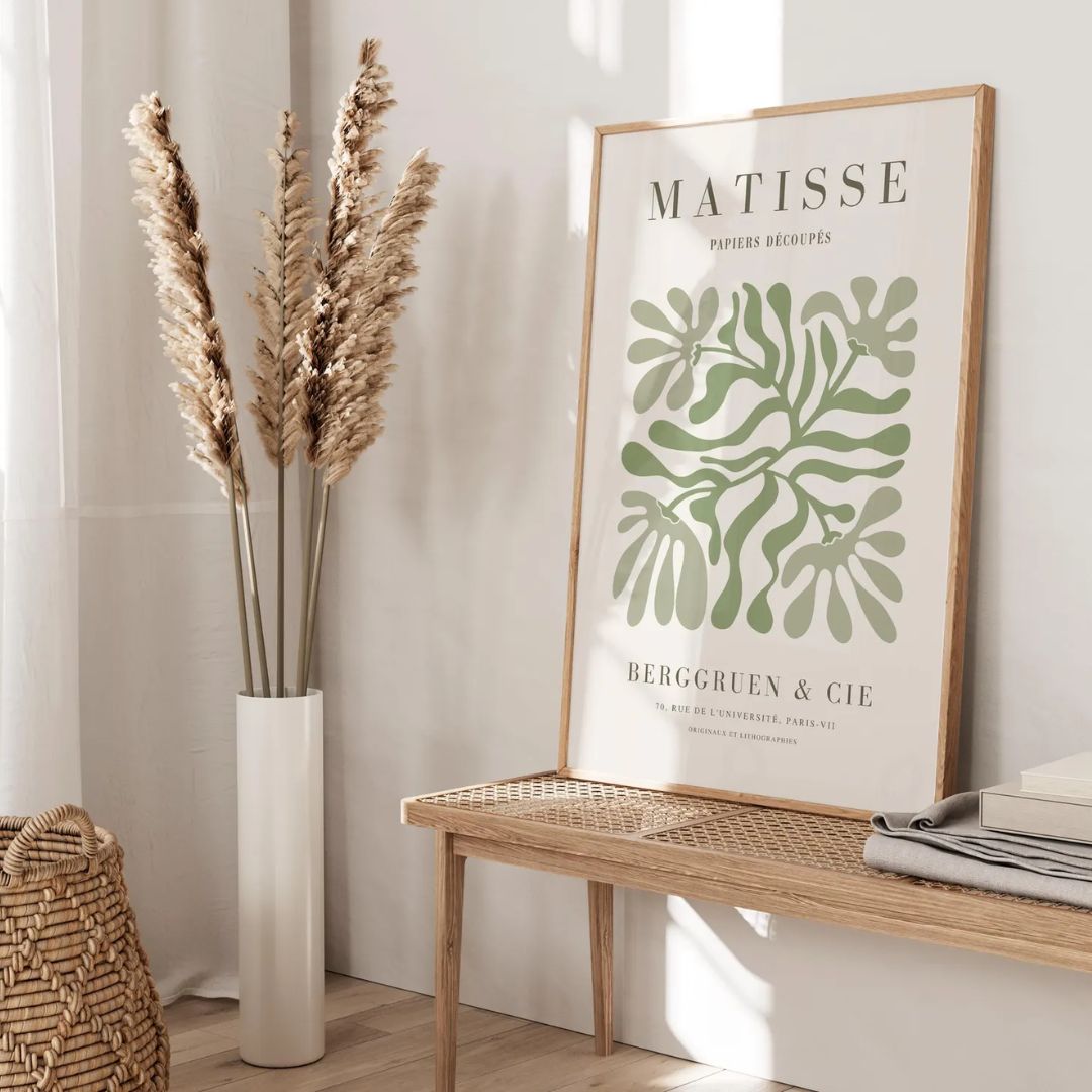 פוסטר נורדו סקנדינבי - מאטיס בגוון ירוק