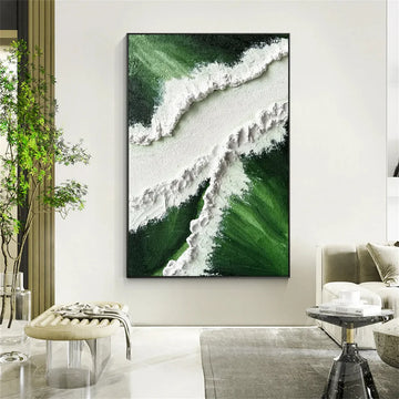 פוסטר ים ושמיים - ים ירוק