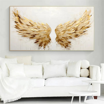 פוסטר וויזואלי - כנפיים זהובות