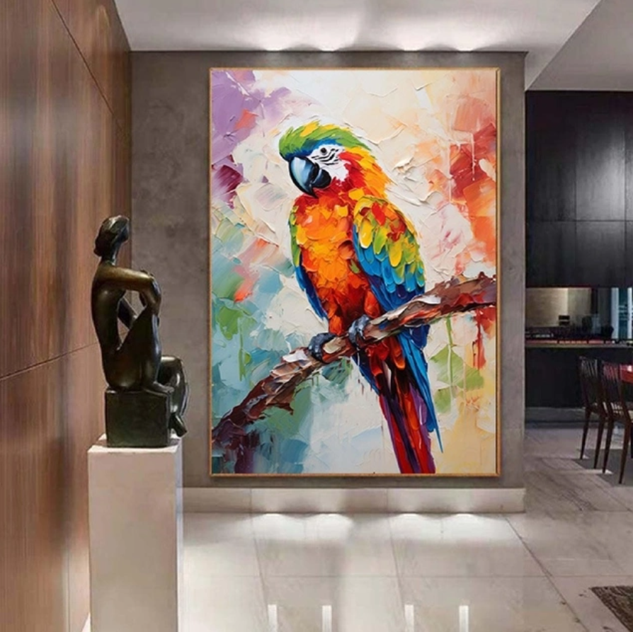 פוסטר חיות - תוכי