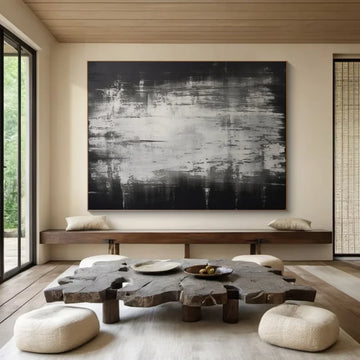 פוסטר מינימאלי - שחור לבן