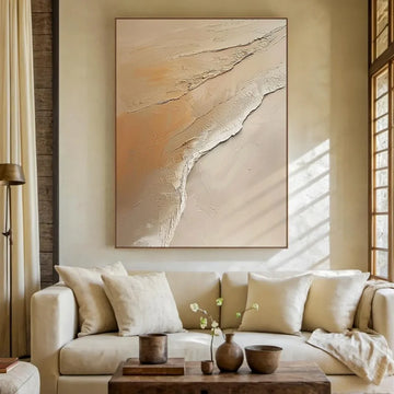 פוסטר אבסטרקטי - חוף ים