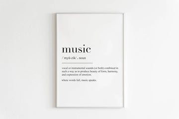 פוסטר מוסיקה - Music