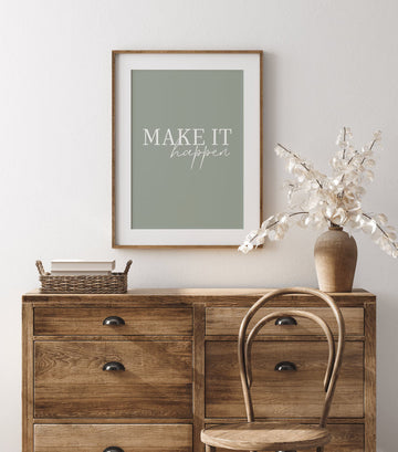 פוסטר מלל - Make It Happen