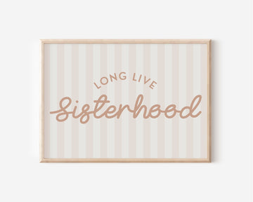 פוסטר ילדים ונוער - Long Live Sisterhood
