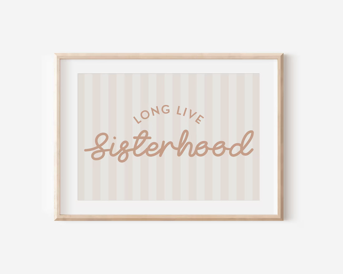 פוסטר ילדים ונוער - Long Live Sisterhood