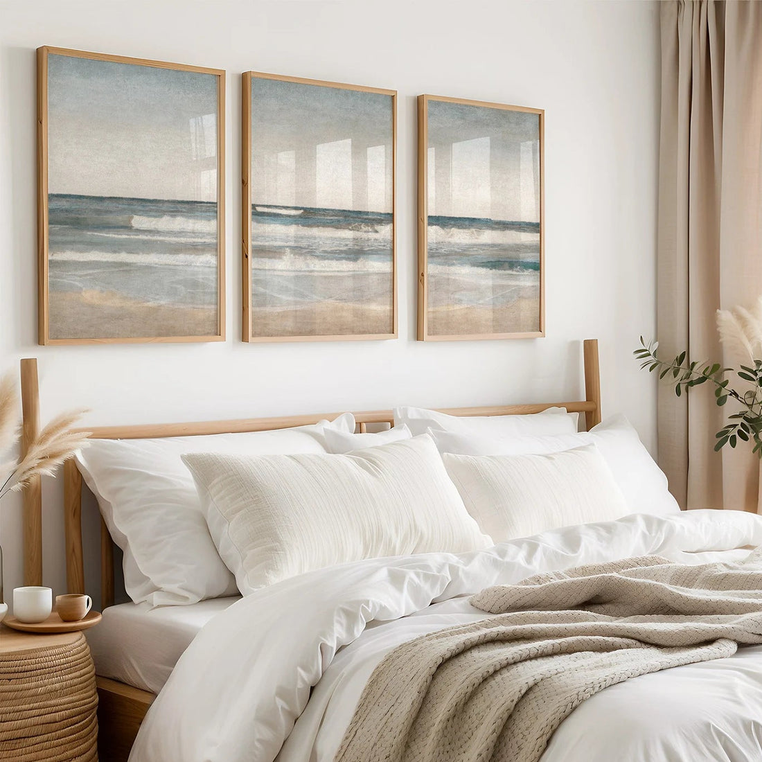 סט 3 תמונות - Beach