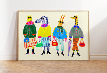 פוסטר ילדים ונוער - Fashion Week Art