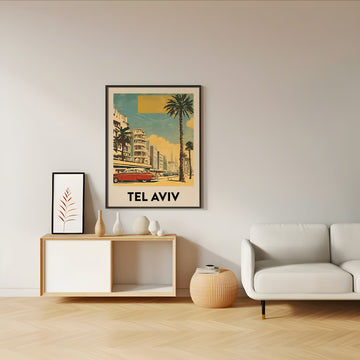 פוסטר ישראלי - תל אביב