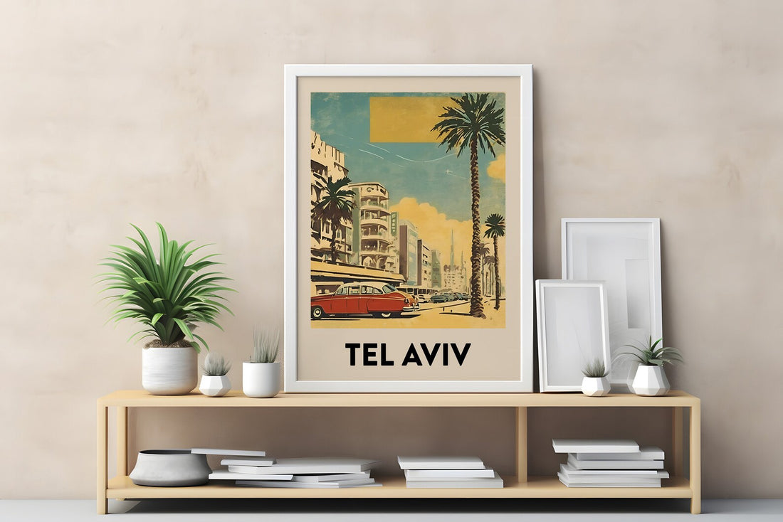 פוסטר ישראלי - תל אביב