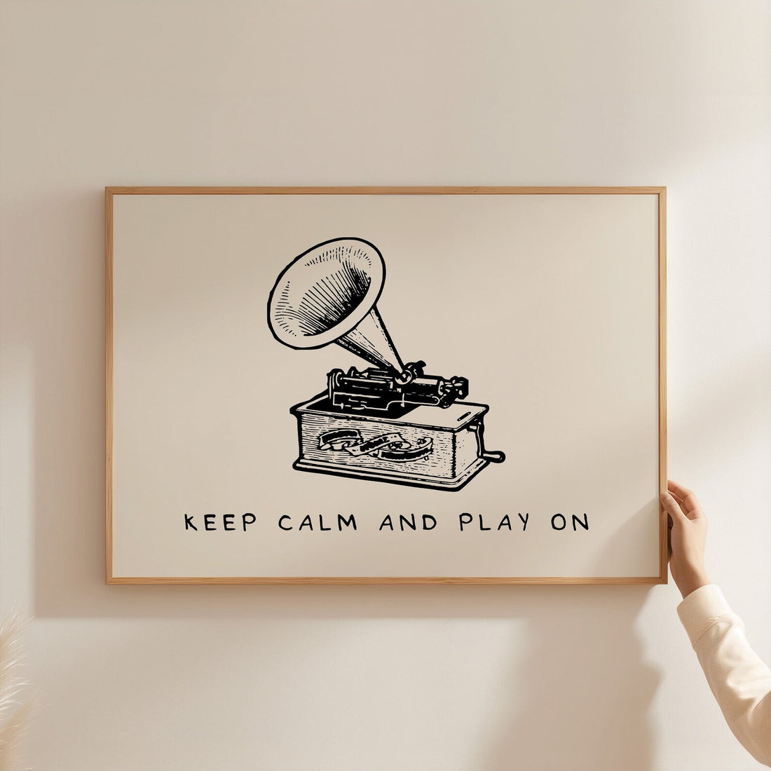 פוסטר מוסיקה - Keep Calm & Play On