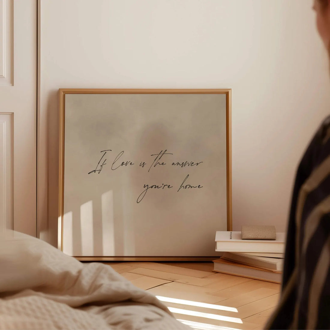 פוסטר מלל - Love Is The Answer