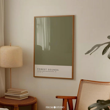 פוסטר מלל - Forest Sounds
