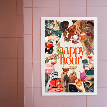 פוסטר ילדים ונוער - Cocktail Happy Hour