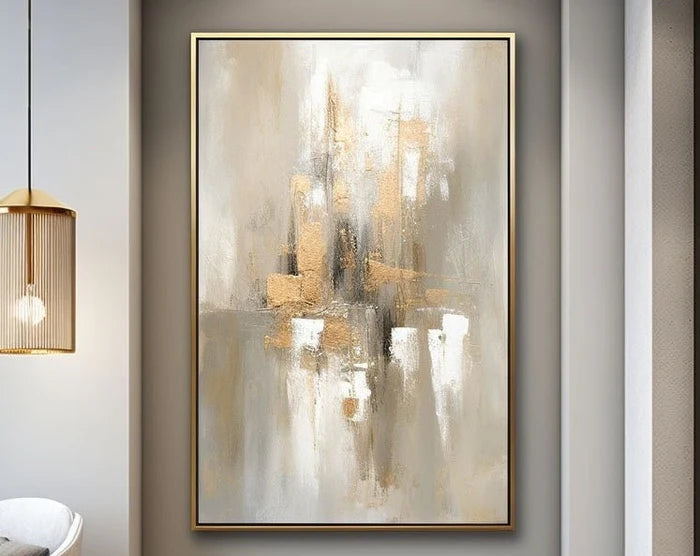 פוסטר אבסטרקטי - ברונז